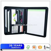 Professional Executive Business Leather Padfolio Folder